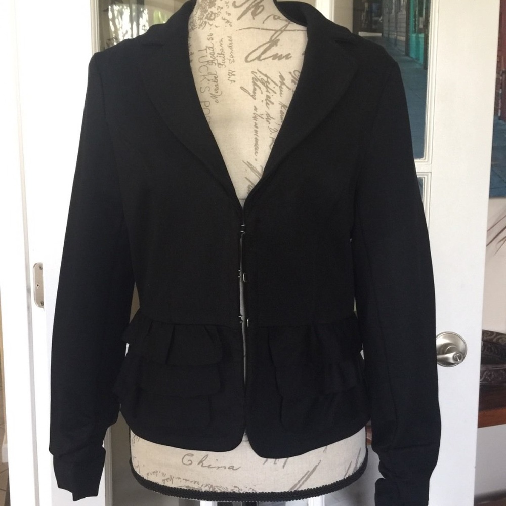 International Concepts Women's Black Blazer Size M